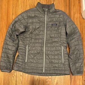 Patagonia Women's Grey Puffer Jacket